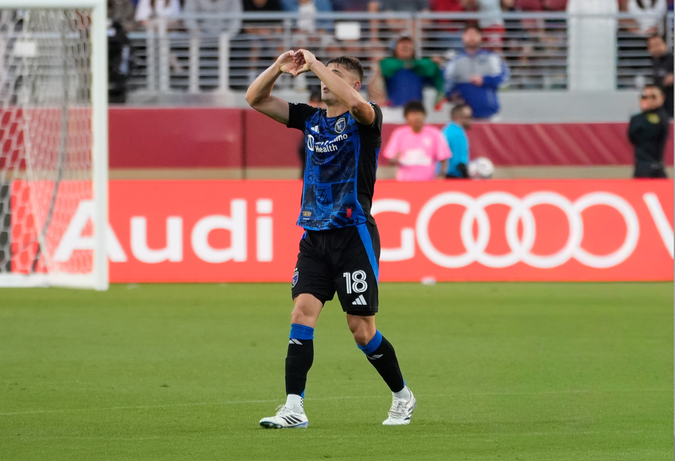 Reid Roberts delivers late for San Jose